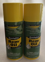 2 PACK Rem Oil 10 oz. Spray Firearm Lubricant Gun Lubricant Rifle Shotgun