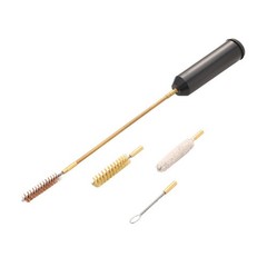 9mm Gun Cleaning Kit Bore Brush Set Bronze Cotton Mop Rod Tool