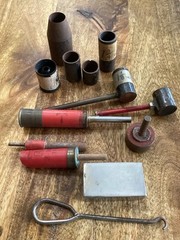 Large Lot of Gun Cleaning Tools – Both Handgun and Rifle