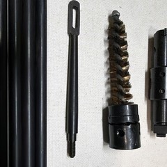 M1 Garand Gun Cleaning Kit with Rods, Bore Brush, Jag, Cloth, Case