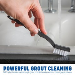 Flo-Pac 7″ Utility Brush with Nylon Bristles for Detail Cleaning (Pack of 12)