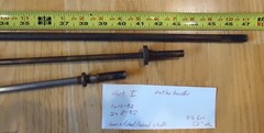 3 Loading / Range / Bench Rifle Cleaning Rods Set I, Muzzleloader