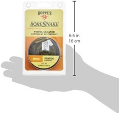 Boresnake Cleaner for Pistols and Revolvers Machine Washable Quick Cleaning Tool