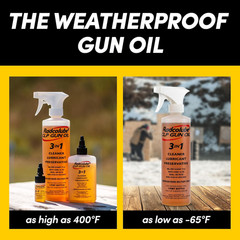 3-in-1 CLP Gun Oil, Lubricates & Preserves All Types of Firearms, Military-Gr