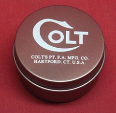 COLT Firearms 1911 & Revolver Bore Cleaning Patch Tin