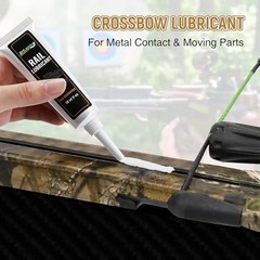 Crossbow Rail Lube & Oil Set – 1 oz Lubricant & 1 oz Precision Applicator for Sm