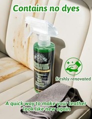 Kingvo Car Interior Cleaner Spray, Multipurpose Leather Seat Cleaner Citrus