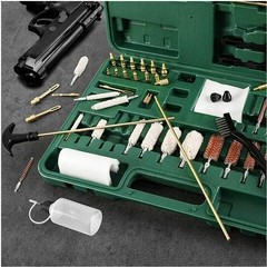 New Universal Gun Rifle Pistol Handgun Shotgun Firearm Cleaning Kit Set w/Case