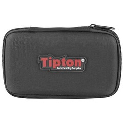 Tipton Compact Pistol Cleaning Kit f/2-45 Cal w/Rod/Brush/Picks Soft Carry Case