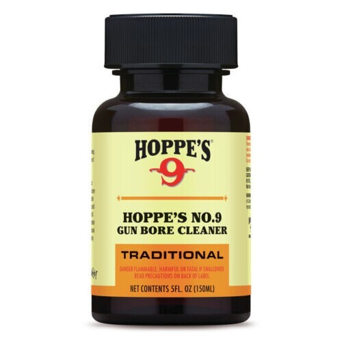 Hoppe’s No. 9 Gun Bore Cleaning Solvent 5 Ounce Bottle 904 USA Made