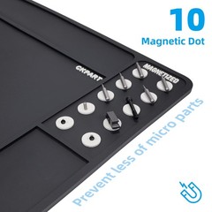 Rifle Gun Cleaning Mat, Anti-Slip Rubber Tactical Magnetic Mat for Gun Cleani…