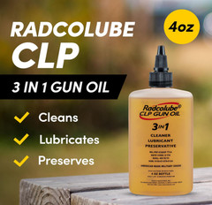 3-In-1 CLP Gun Oil, Lubricates & Preserves All Types of Firearms, Military-Grade