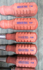 GRACE Gun Care Tools 11 Piece Star Screwdriver Set in Pouch ~ U.S.A.