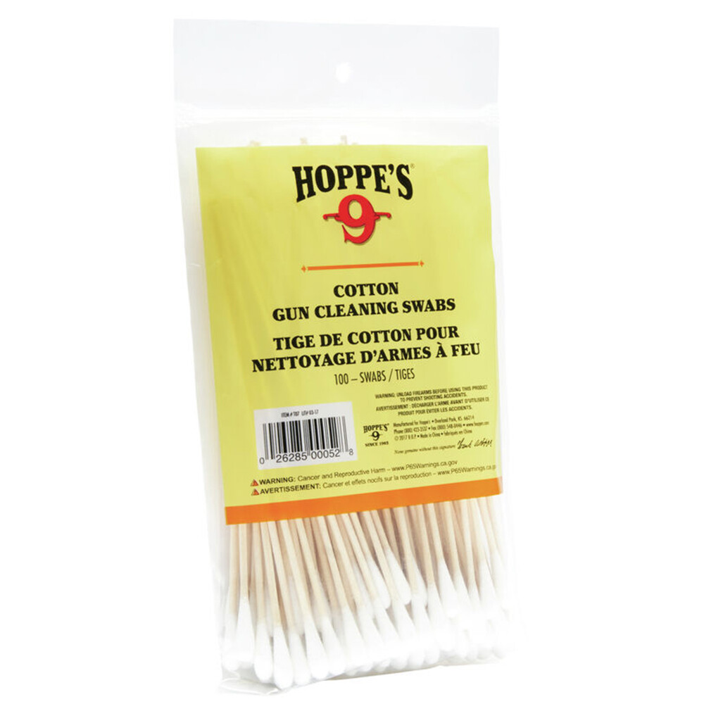 Hoppe’s Gun Cleaning Cotton Swabs