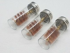 12 GA Shotgun Bore Cleaning Brush Set of 3 Phosphor Bronze Brushes