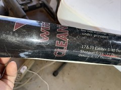 WG-2736-1 CLEANING ROD 44” Long CARBON FIBER 1-PIECE