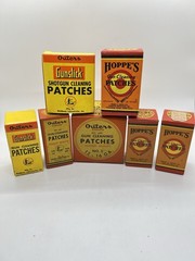 Vintage Gun Cleaning Patches Lot – Hoppe’s & Outers Gunslick – Complete