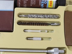 Vintage Outers Rifle Gun Cleaning Kit Good Condition Brown Case