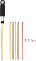 Shotgun Cleaning Kit 12 20 410 Gauge Bronze Brushes Brass Adaptor Cotton Mops