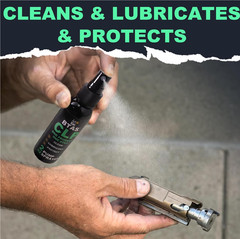 Gun Cleaner and Lubricant CLP Gun Oil Cleaning Kit Universal Spray Solvent 2oz &