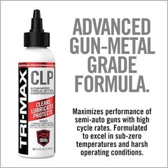 Real Avid Gun Cleaning Snake for 9mm 357 38 Caliber and 4oz CLP Squeeze Bottle
