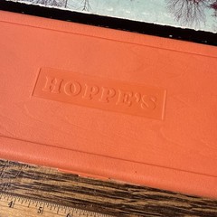 VINTAGE Hoppe’s No. 9 Gun Cleaning Kit In Case Cardboard Sleeve Oil Can Patches