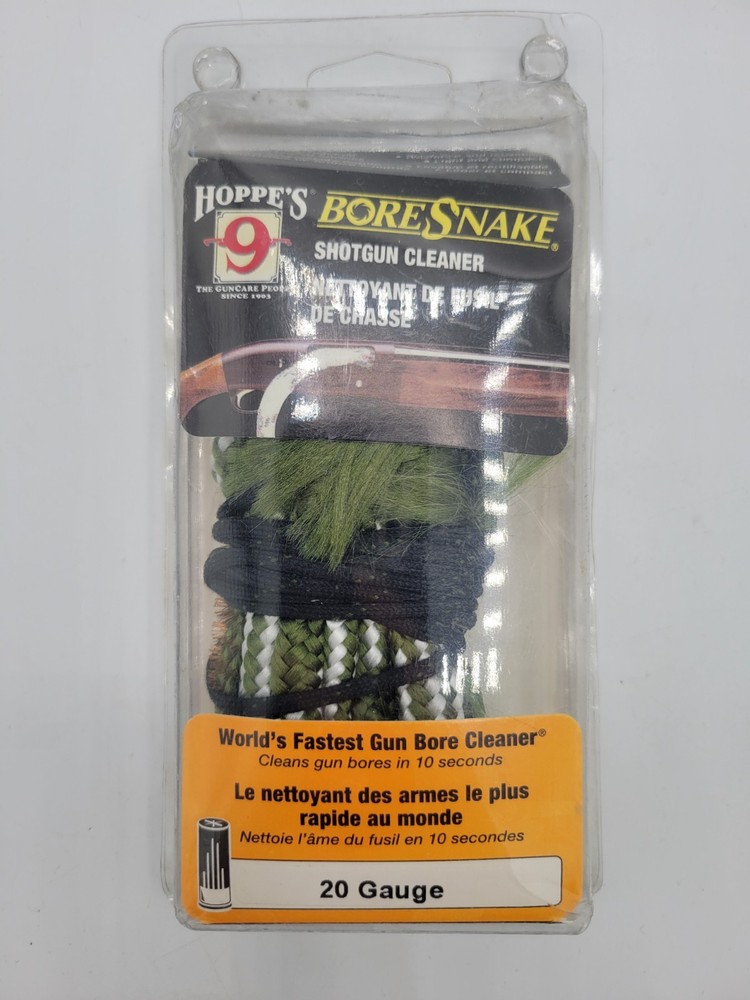 Hoppe’s BoreSnake 20 Gauge Shotgun Bore Cleaner Cleaning Rope New Sealed