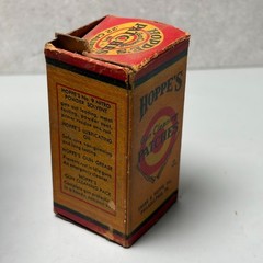 VTG Hoppes .22 Caliber No. 1 Gun Cleaning Patches Box Advertising Store Display