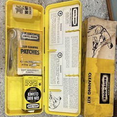 BRITE – BORE New Old Stock 38 Cal Cleaning Kit w/ Rod, Oil & Patches