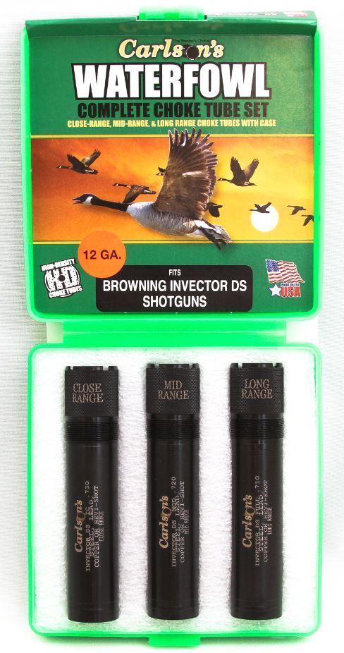 Carlsons Browning Invecter DS 12 Gauge Waterfowl Extended Choke Tube Set 07659