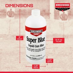 3 oz Gun Blue Finish – Birchwood Casey Quality, Durable Metal Protection
