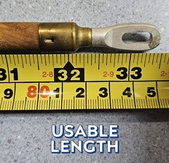 Vintage Wood 3-Section Shotgun Cleaning Rod