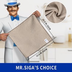 Mr.Siga Microfiber Cleaning Cloths All-Purpose Surface Microfiber Towels Streak