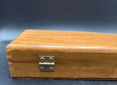 New in Wooden Box Hoppes No 9 Gun Cleaning Kit Professional Quality
