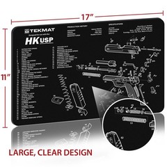 TekMat Original Gun Cleaning Mat – 17″ X 11″ – Heckler & Koch USP
