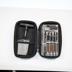 Portable Pistol Cleaning Kit Compatible with Multiple Calibers and Gunsmithing