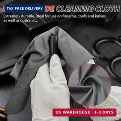 Gun Cleaning Kit in Big Box, 4-in-1 Cleaning Supplies Includes Brushes, Patches,