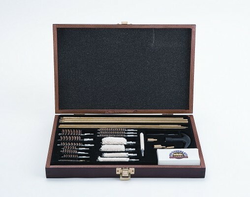 UGC76 Deluxe Universal 35 Piece Cleaning Kit, Aluminum or Wooden Case