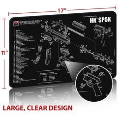 TekMat Original Gun Cleaning Mat – 17″ X 11″ – Heckler & Koch SP5K