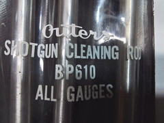 Outers Shotgun Cleaning Rod BP-610 Kit 3 Pc Rod Services All Gauges