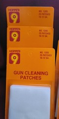 Hoppe’s Gun Cleaning Patches – 2 Sizes – 250 + Patches – No. 1204 & No. 1205
