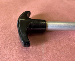Large Bore Pistol Cleaning Rod and Brush