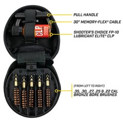 OTIS Rifle Cleaning Kit with Rods, Brushes, Patches (FG-210)