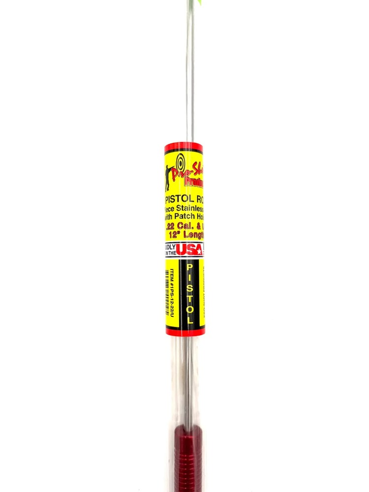 Pro-Shot Pistol Rod – .22 and up 12″