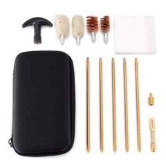 .20 .12Ga Shotgun Cleaning Kit with T-Handle Cleaning Rods Converter Brushes Mop