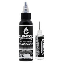 Clenzoil Airsoft & Air Gun Oil – 2 oz Combo Airsoft Oil – for Air Rifles & Ai