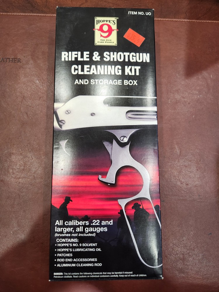 Hoppes 9 Rifle & Shotgun Cleaning Kit All calibers .22 and larger, all gauges