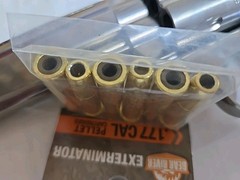 18 Dan Wesson Revolver Cartridge .177-Caliber Pellets + 6 Bear River NEW Pack