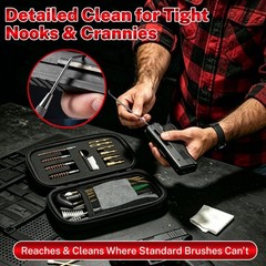 SBGGRL Gun Cleaning Kit for Handgun, Pistol, Rifle .22,.357,.38,9mm,.45…