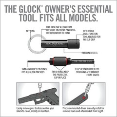 Glock Accessories – 2-in-1 Tool, 4-in-1 Tool & Pro Pack with Gun Mat & Cleaning
